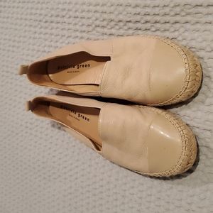Patricia Green Cream Shoes Size 8